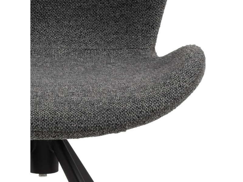 Krzesło obrotowe Batilda antracytowe Monza 130 - ACTONA